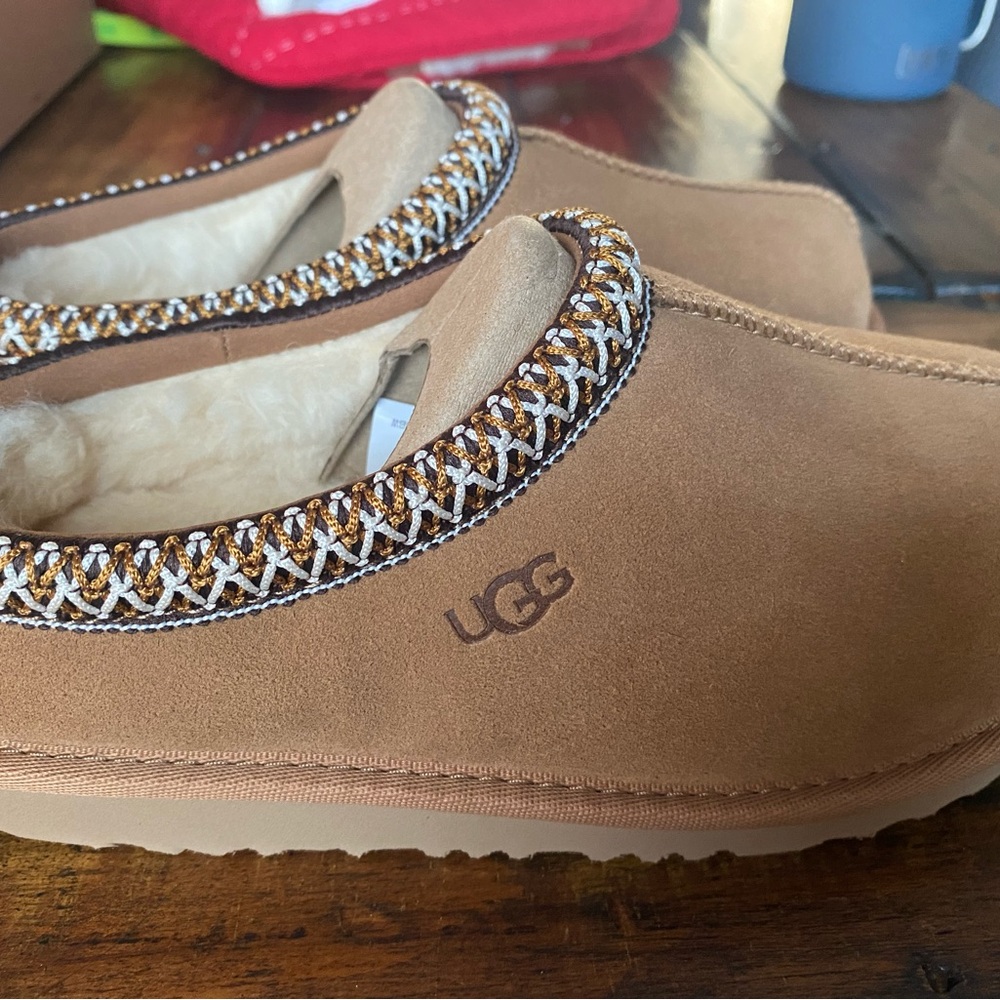 COPY - UGG Tan Suede Slippers